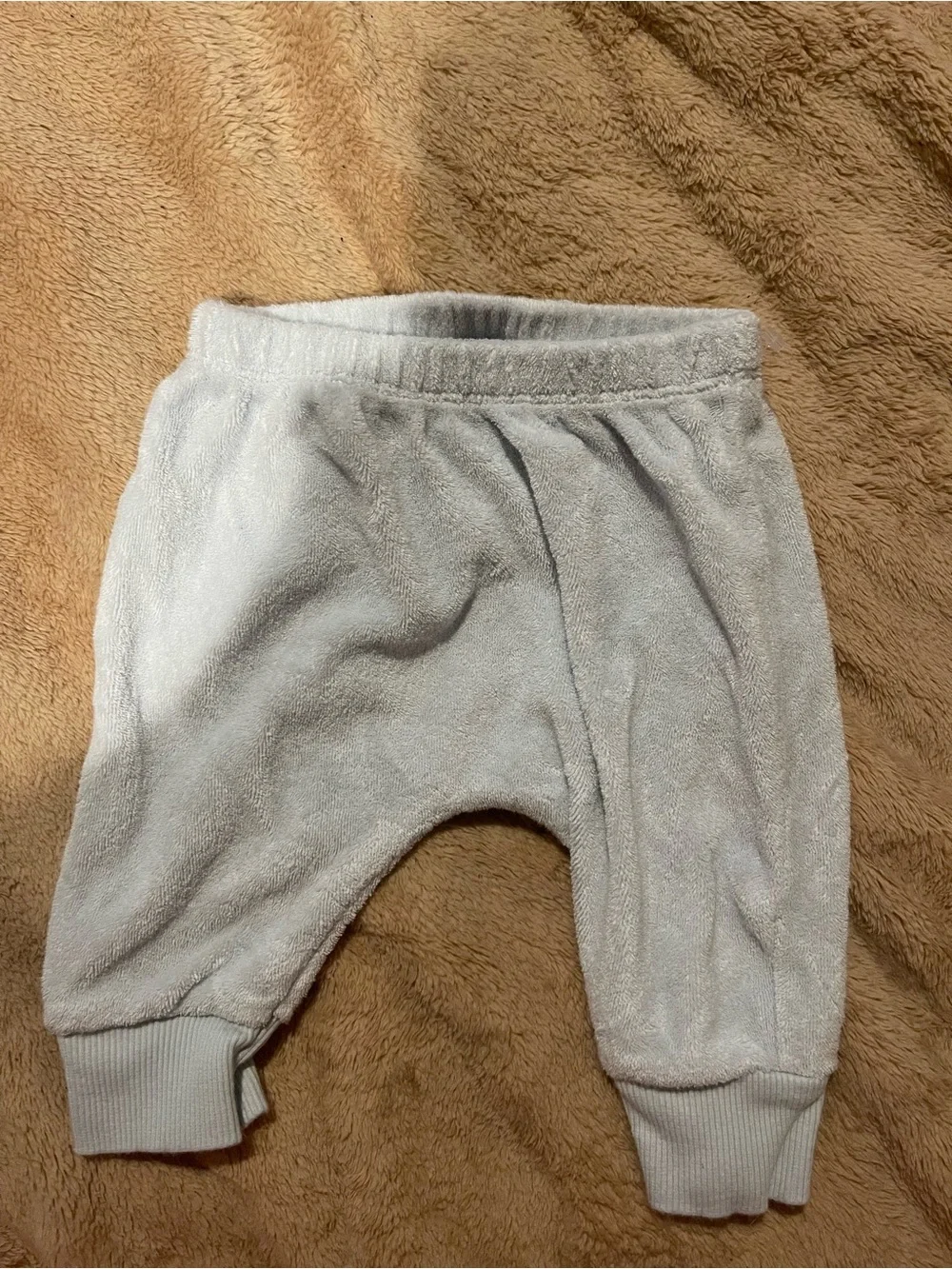 Carter's Light Gray Terry Baby Jogger Pants